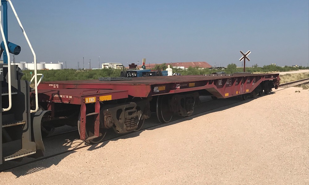 heavy duty flatcar